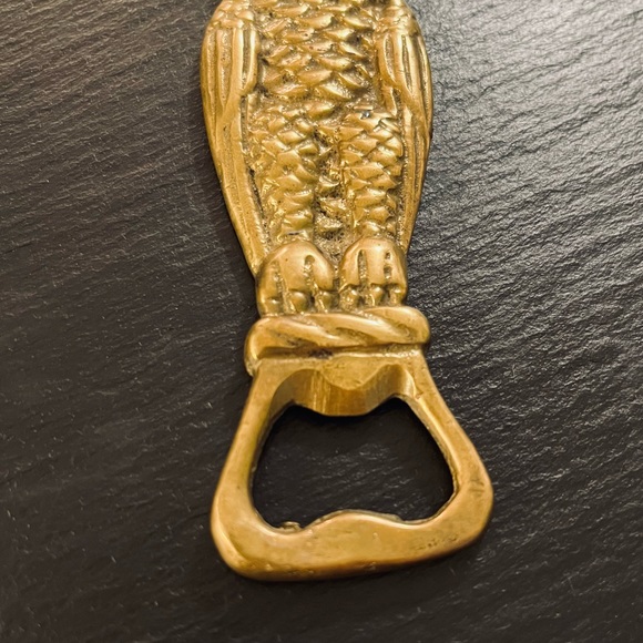 Vintage Brass Owl Bottle Opener - Picture 4 of 9